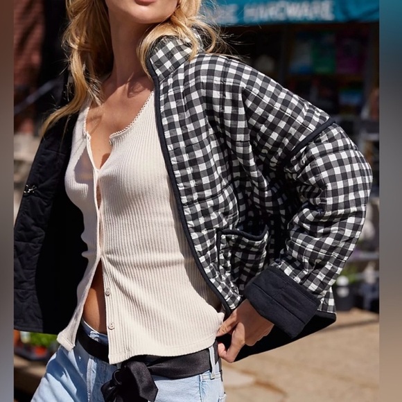 Free People Chloe Bomber Jacket